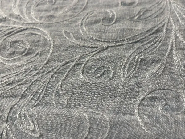 Lina Tomei Made in Italy 100% Linen Embroidered Shift Dress – Large - Image 7