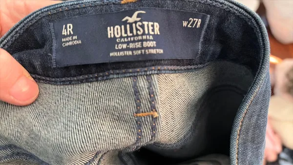 Hollister bootcut low rise jeans - Image 5