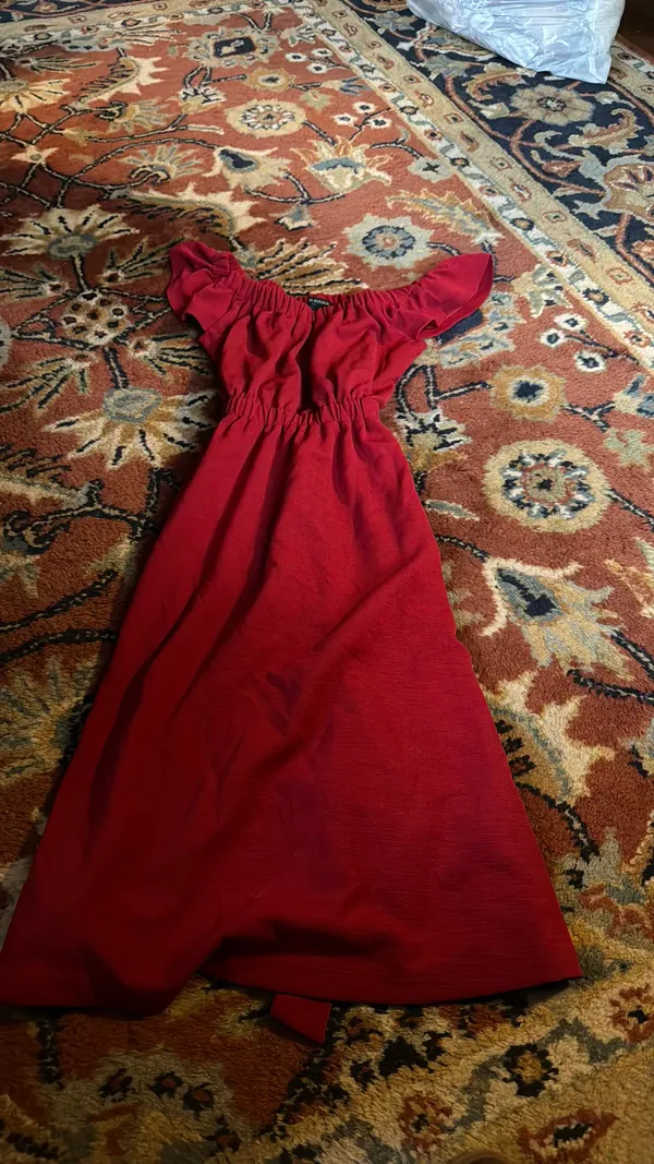 Banana Republic Xxs Flutter Sleeve Dress - Image 5