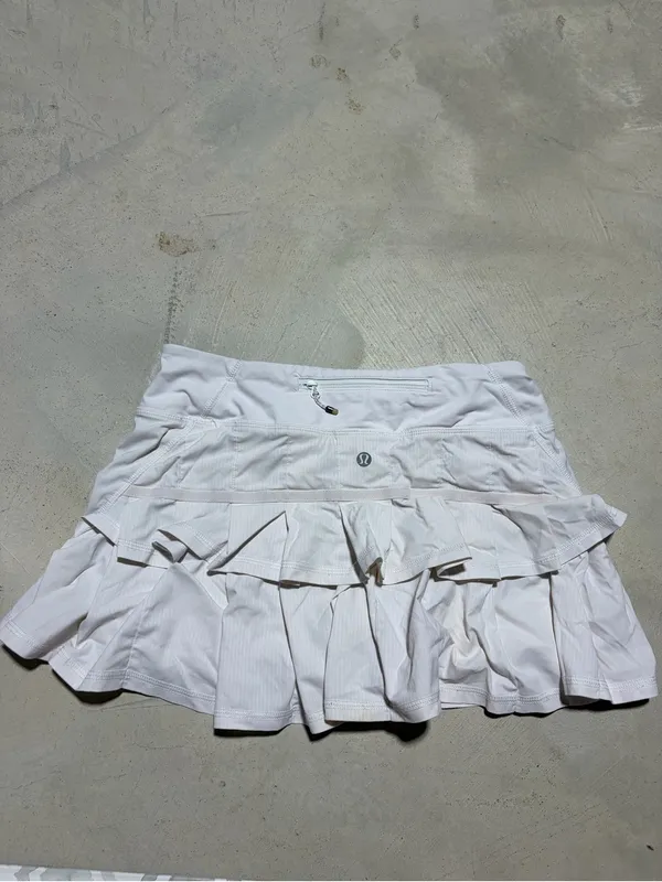 Lululemon White Women's Active Tennis Skort 4 - Image 5