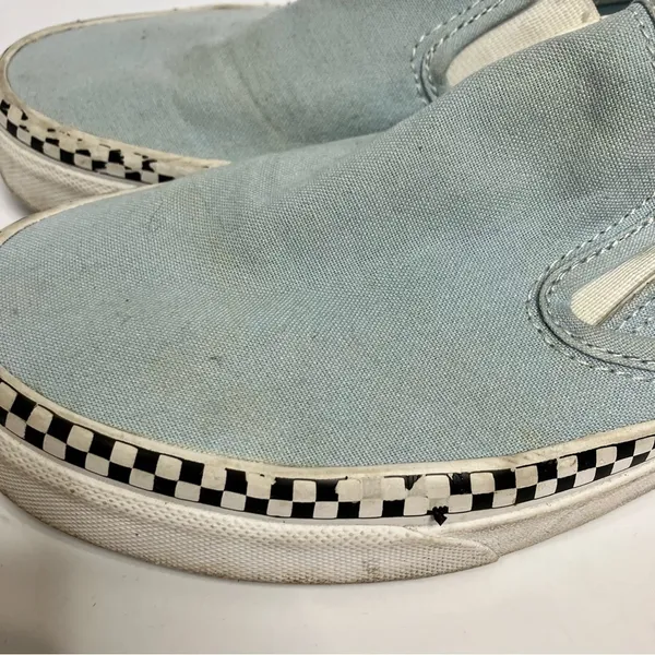 Vans low top trainers‎ sneakers light blue white - Image 9