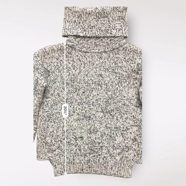 Madewell Marled Wool Blend Turtleneck Knit Sweater‎ Size XS - Image 5