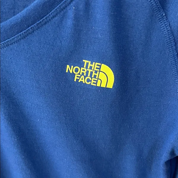 The North Face Women's Short Sleeve Tee in Blue - Image 3
