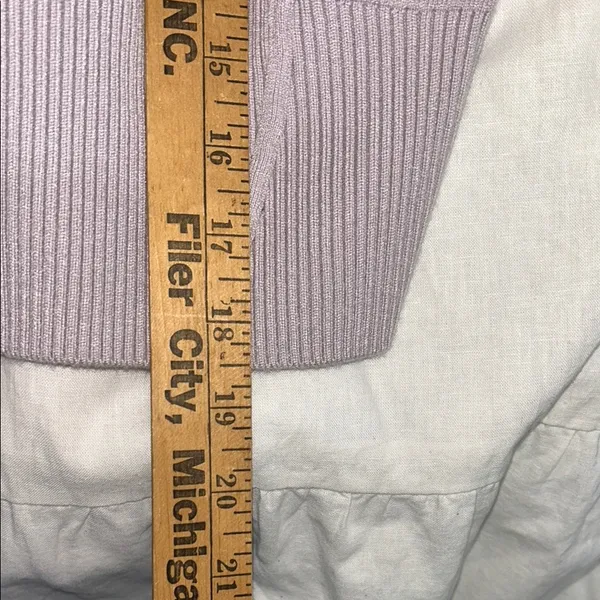 NWT Abercrombie & Fitch Ribbed Slim Corset Sweater‎ Women’s Size Medium - Image 15