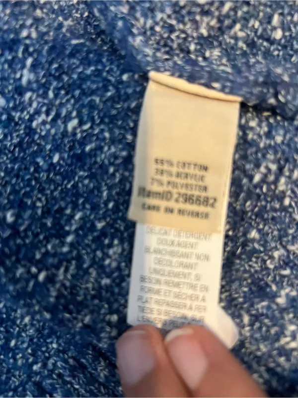 Ll bean cardigan M Blue Size M - Image 8