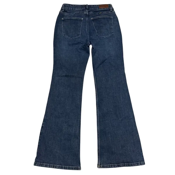 Wrangler High Rise Fierce Flare Jeans Western Cowgirl Denim Rodeo Retro Size 2‎ - Image 7