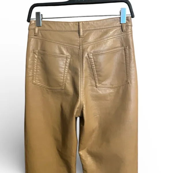 Wilfred The Melina Pant Shitake Vegan Leather Pants Size 4 - Image 10