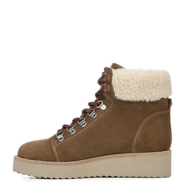 Sam Edelman Franc Lace-up Round-toe Hiker Ankle Boot TOFEE - Image 7