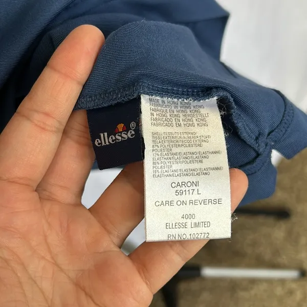 Ellesse Zip Front Golf Tennis Polo - Image 5
