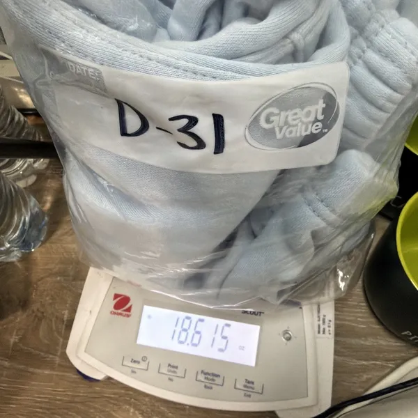 Carhartt Sweatpants Women Medium M 8-10 Light Blue Relaxed Fit Fleece Joggers - Image 10