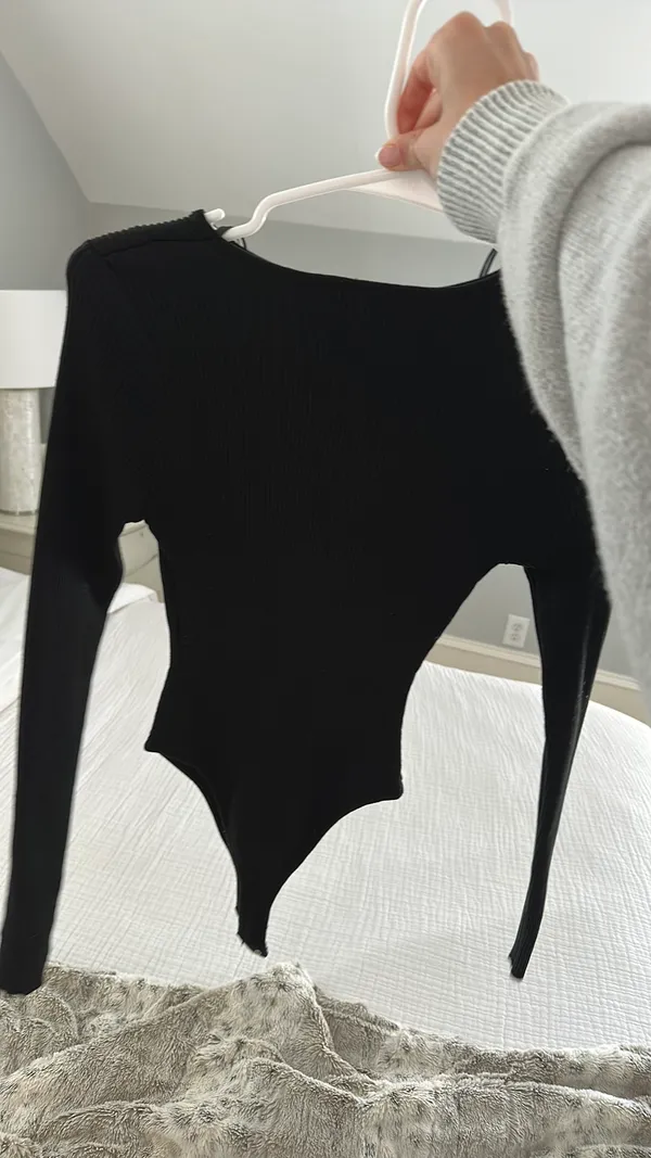 Windsor Black Bodysuit - Image 3