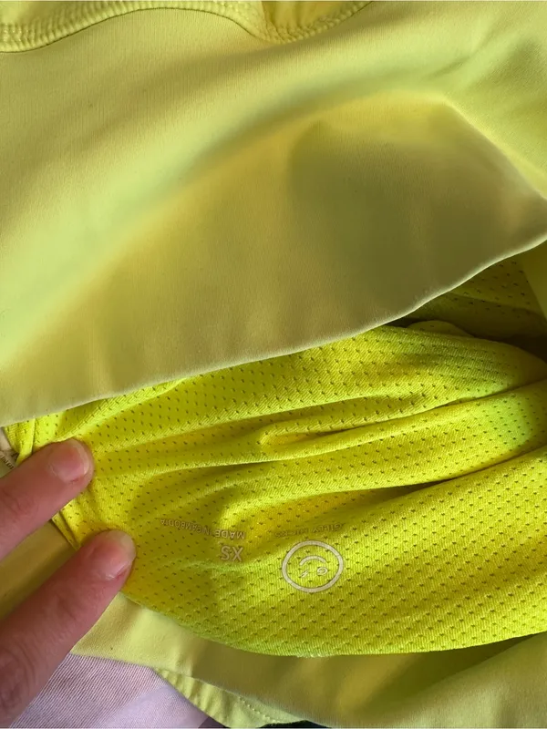 Aerie High-Waist Neon Yellow Women’s Active‎ Shorts - Image 3