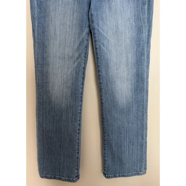 AYR The Pop Straight Jeans High Rise Medium Wash Stretch Denim Women's Size 27 - Image 5