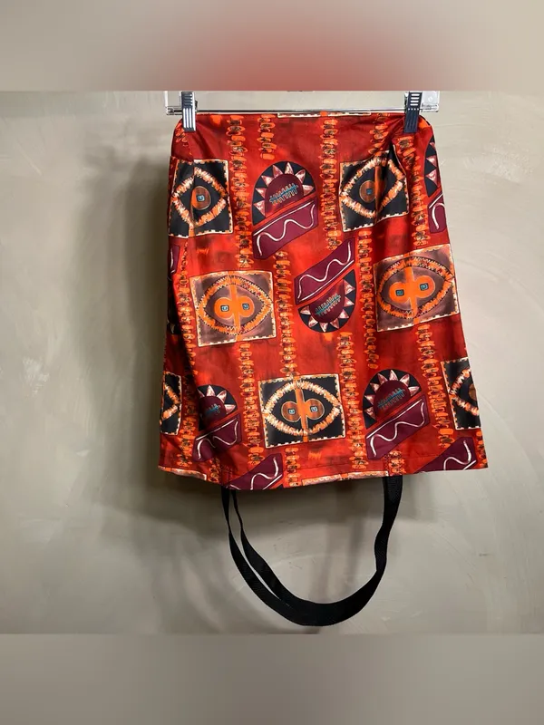 Unisex Boho Maximalist Fabric Tribal Shoulder Tote Bag Casual Everyday Wear|LRG - Image 14