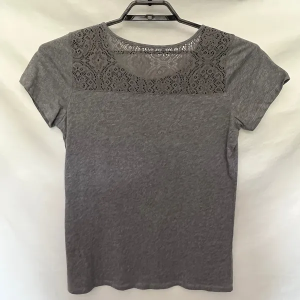 Disney Parks Winnie the Pooh Graphic Women Tee Top Sz M Lace Back Whimsical Cozy - Image 9