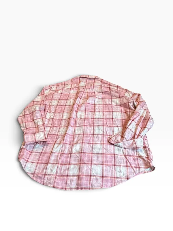 OLD NAVY flannel boyfriend shirt - Image 3