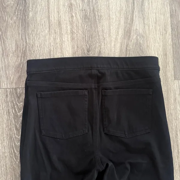 SPANX Black High-Waist Leggings Size Large Women’s Pullon Pants - Image 4