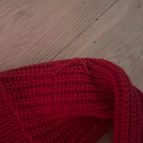 Simply Southern Hot Pink Cable Knit Sweater - Image 4