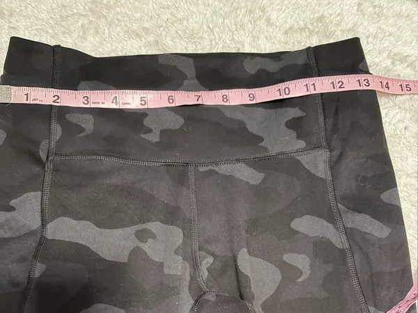all in motion medium High-Rise Black Camouflage Active Leggings - Image 5