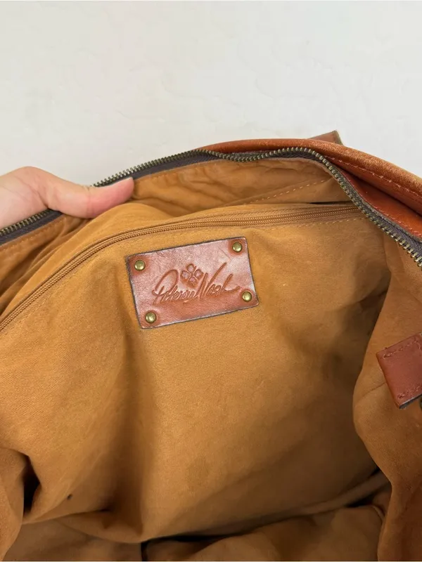 Patricia Nash Viotti Tote Woven Leather - Image 13