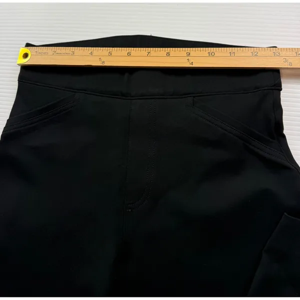 Spanx The Perfect Pant Slim Straight Leg Black Pull On Trousers Small S/P - Image 4