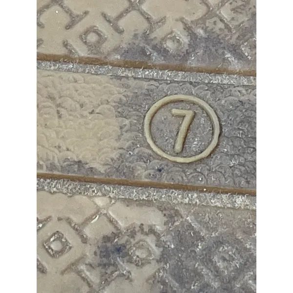 Tory Burch Weston Womens Canvas Logo Round Toe Slip On Espadrilles Flats Shoes 7 - Image 7