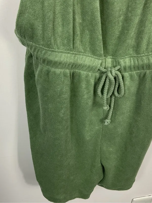 American Eagle Terry Beach Romper Womens Size Small - Image 2