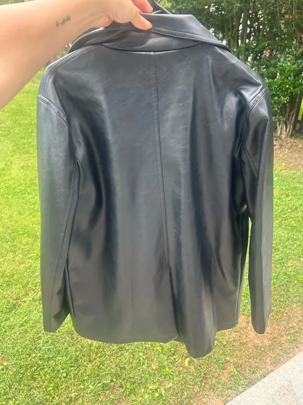 Nasty gal leather jacket  - Image 3