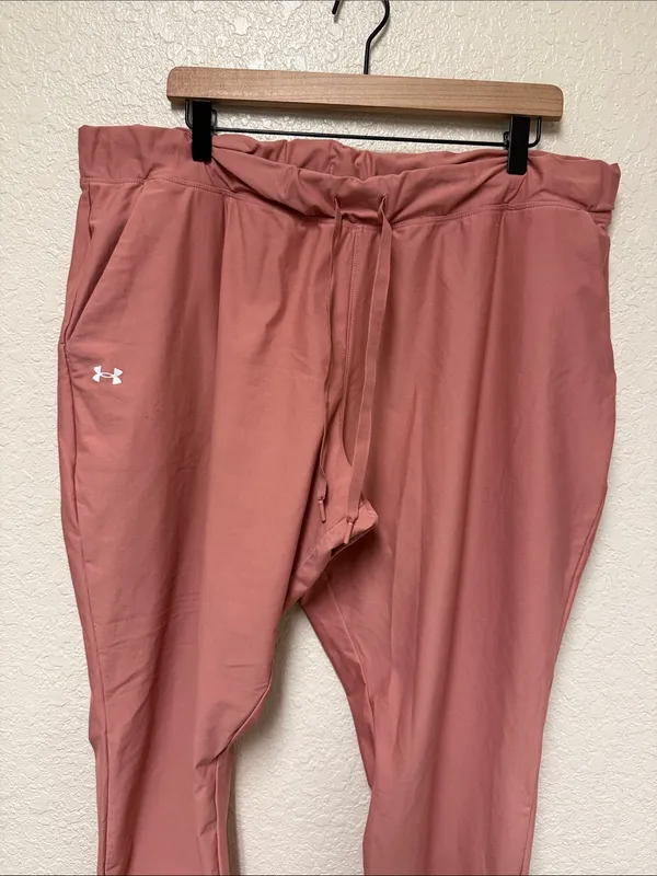 UNDER ARMOUR Canyon Pink Jogger Pants - Image 2