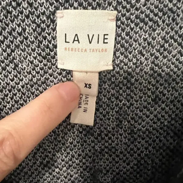 LA VIE‎ by REBECCA TAYLOR Leopard Cardigan Sweater - Image 6