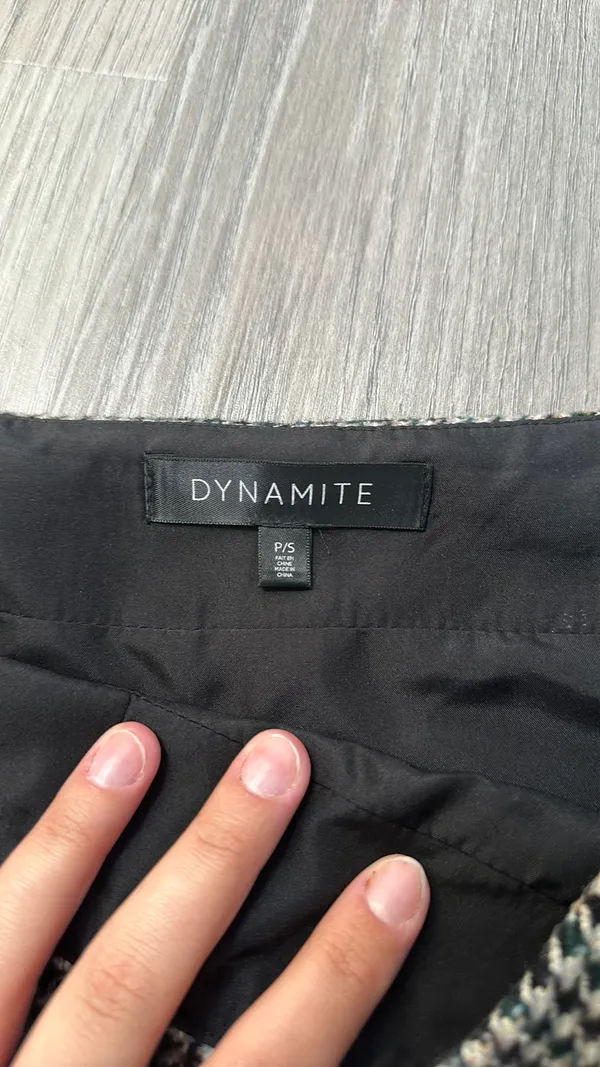 Dynamite Plaid Skirt - Image 3