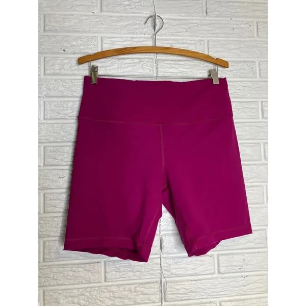 Lululemon wunder train high rise shorts magenta women's‎ size 14 athletic casual - Image 3
