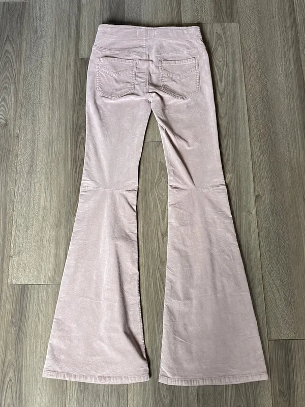 Free People Pull On Corduroy Flare in Sugar Maple Size 27 - Image 6