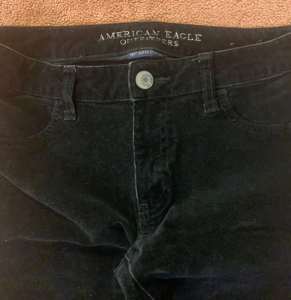 American Eagle Black Corduroy Jegging - Image 3