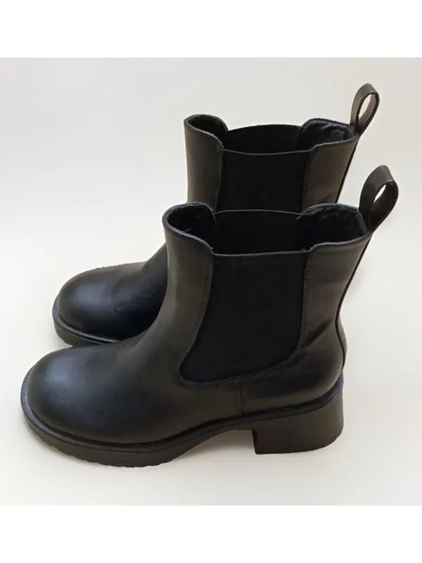 Dirty Laundry Size 9 Tune Out Black Pull-On Chelsea Ankle Boots, New No Box - Image 2