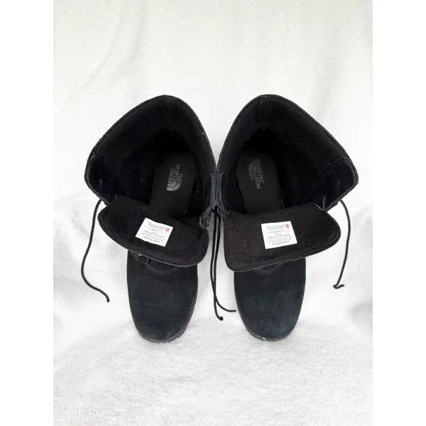 The North Face Ballard Lace II Suede Boots Black Combat Womens 8.5 - Image 9