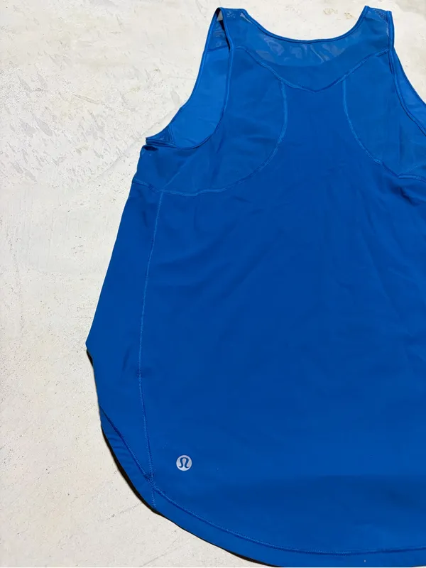 Lululemon Royal Blue athletic Tank Top - Image 7