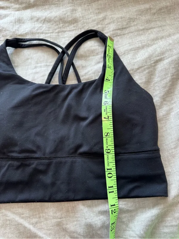 Quince Black Light Support Women’s Sports Bra - Image 7