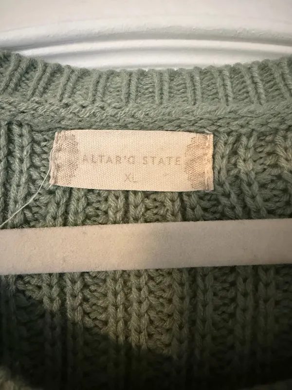 Altar'd State Sweater Cropped Knit - Image 2