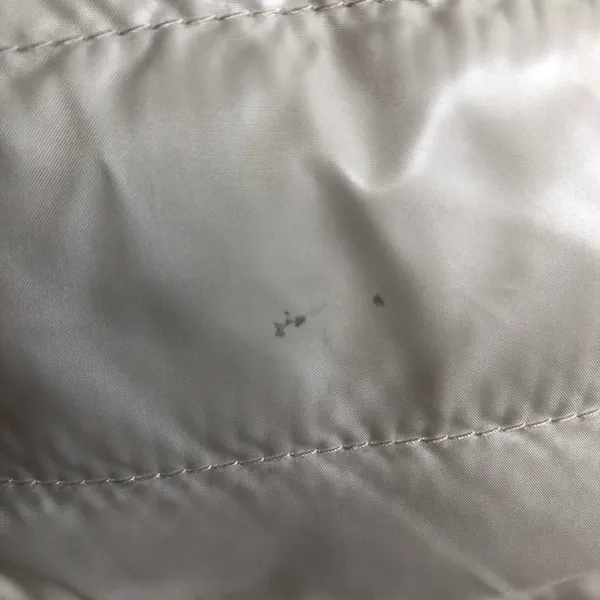 White Puffer Coat Sz M - Image 4