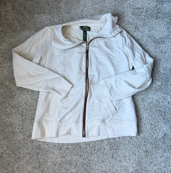 Vintage Ralph Lauren Zip Up Jacket - Image 2