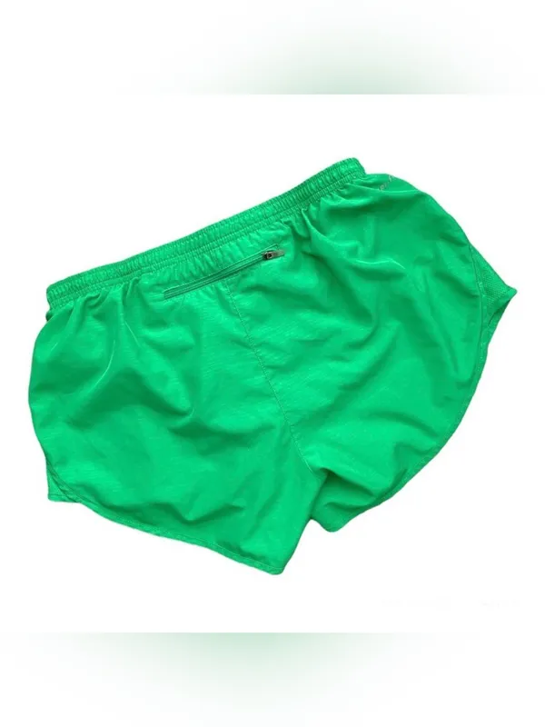 Nike Running Dri-fit Green Athletic Shorts Size Medium - Image 5