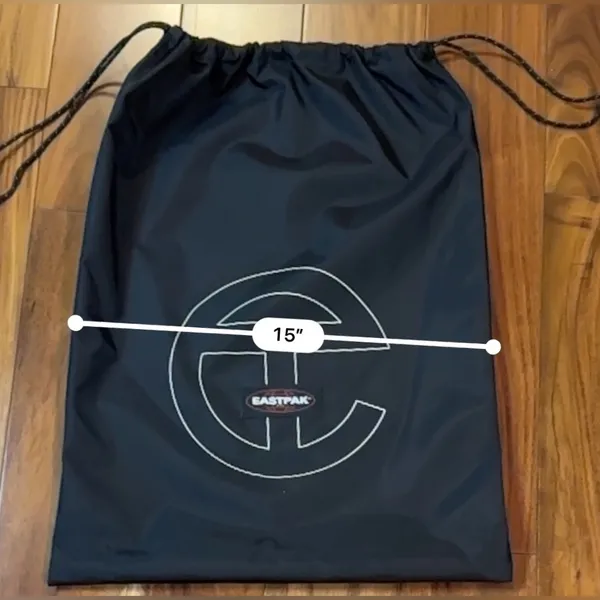 Telfar x Eastpak Black Drawstring Dust Bag - Image 7