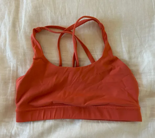 Lululemon Energy Bra Coral - Image 3