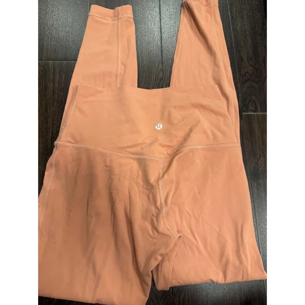 Lululemon Align HR Leggings Size 6 Peach Nulu Soft Activewear - Image 2