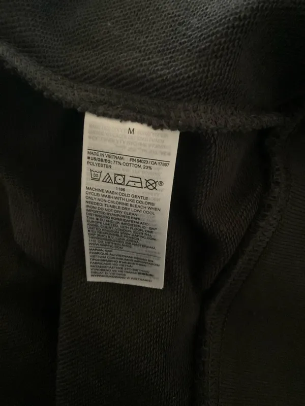 Oversized Gap Hoodie Cropped sweatshirt  - Image 10