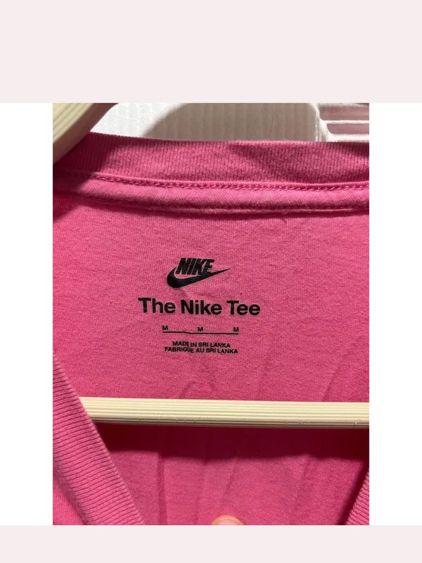 Nike Pink Short Sleeve Logo Tee - Women's - Image 2