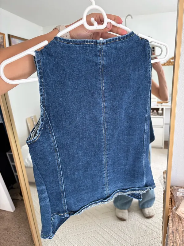 Amazon denim vest  - Image 4