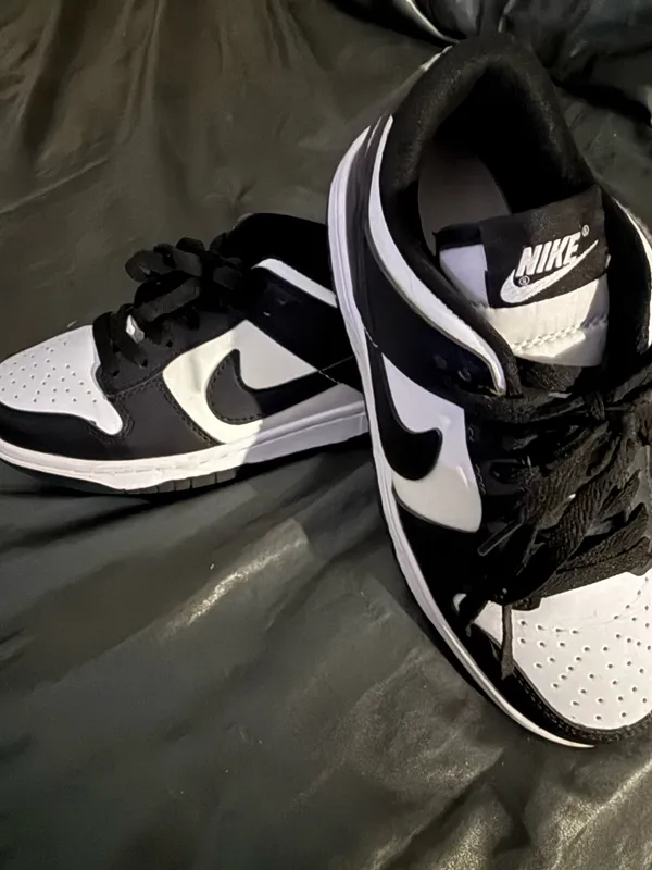 Nike Dunk Low Women’s Black White Panda - Image 3