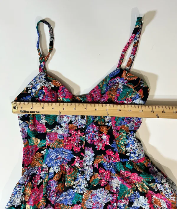 Rolla’s Eve Tapestry Floral Midi Dress With Pockets Size Medium - Image 8